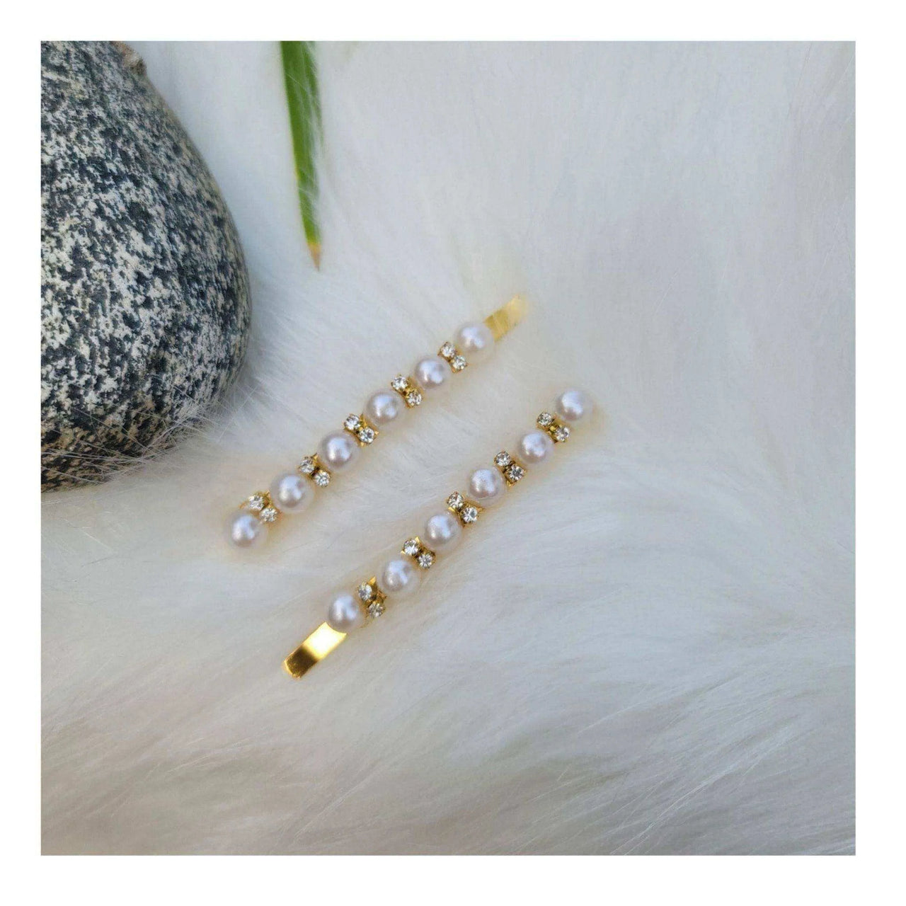 Pearl Rhinestone Decorative Bobby Hair Pins - ELORA OFFICIAL